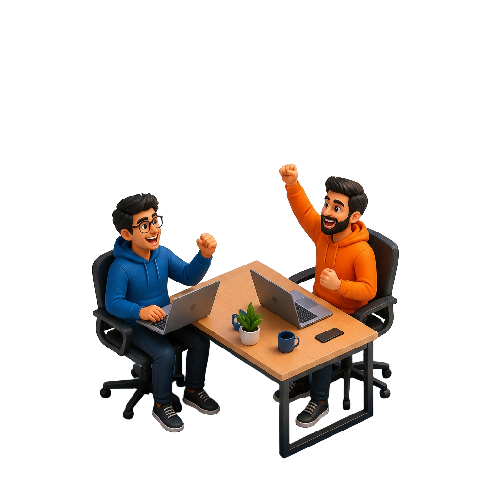 TIJAART founders celebrating growth